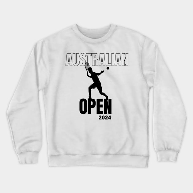 Australian Open 2024 Crewneck Sweatshirt by SoulSummer